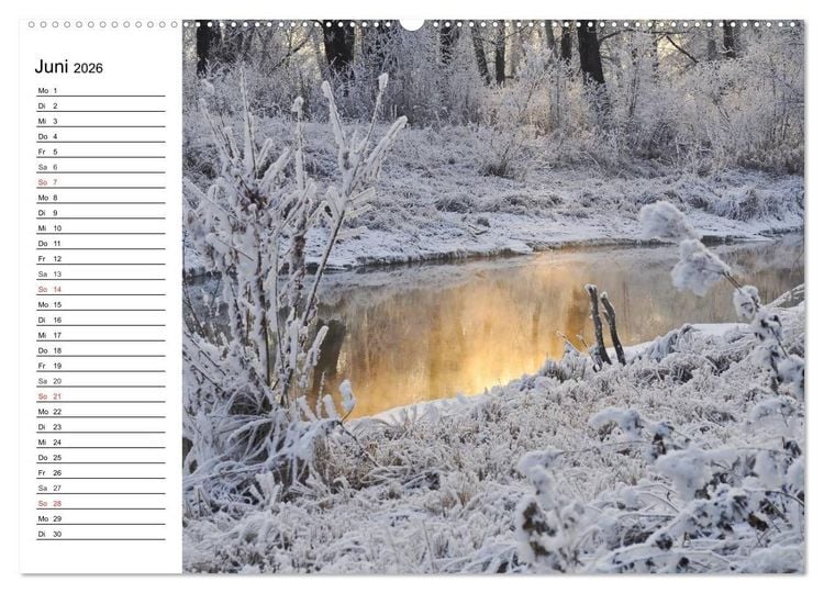 Produktbild: Winterm&auml;rchen. Landschaften im Schnee (Wandkalender 2026 DIN A2 quer), CALVENDO Monatskalender