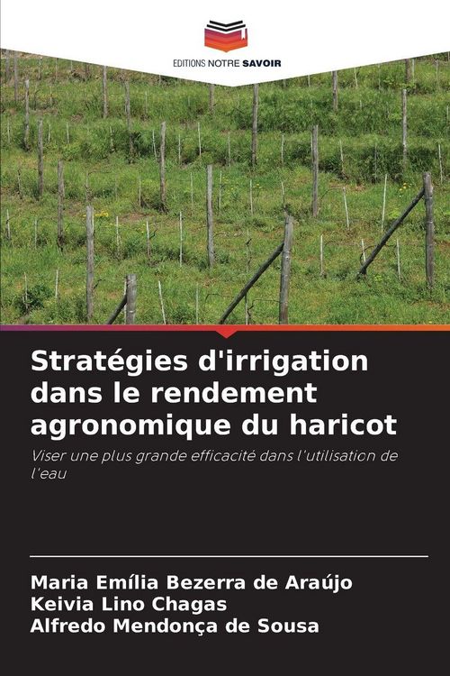 Produktbild: Strat&eacute;gies d'irrigation dans le rendement agronomique du haricot