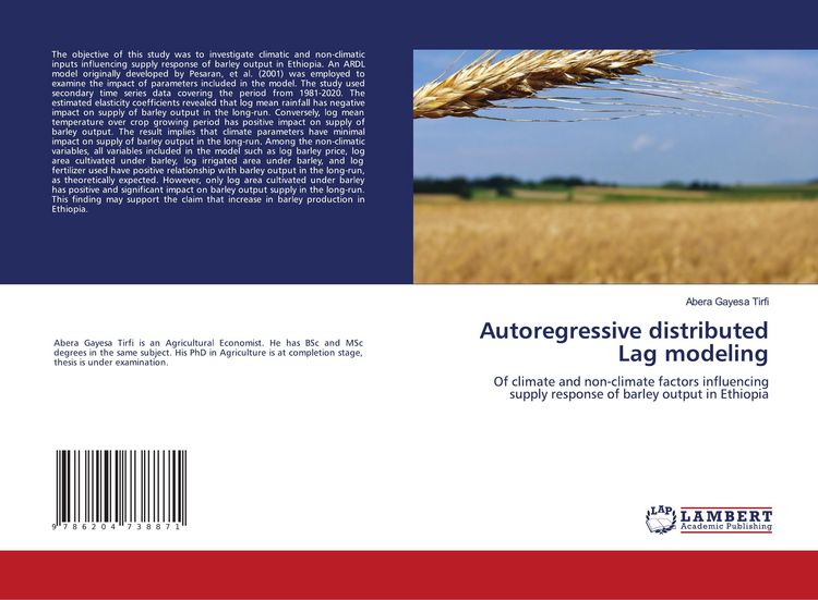 Produktbild: Autoregressive distributed Lag modeling
