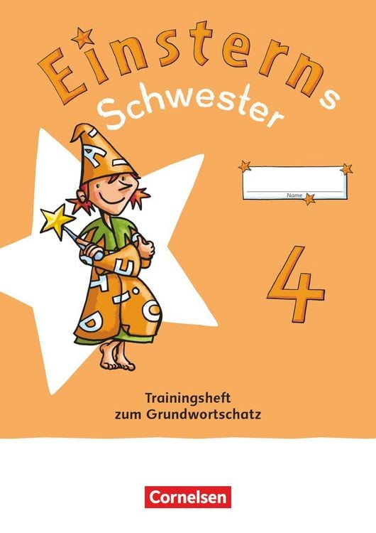 Produktbild: Einsterns Schwester 4. Schuljahr. Trainingsheft zum Grundwortschatz - Verbrauchsmaterial