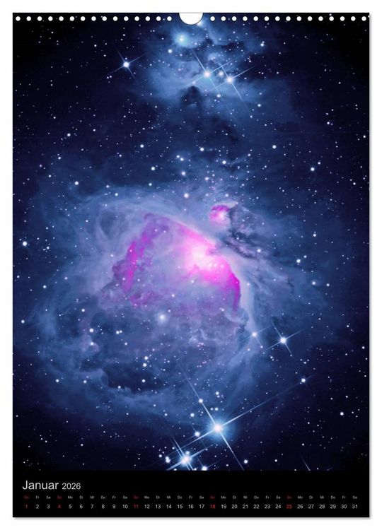Produktbild: Sch&ouml;nheit des Universums (Wandkalender 2026 DIN A3 hoch), CALVENDO Monatskalender