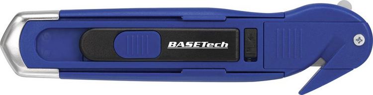 Produktbild: Basetech BT-2206462 2-in-1 Sicherheitsmesser / Folienschneider / Kartonmesser 1St.