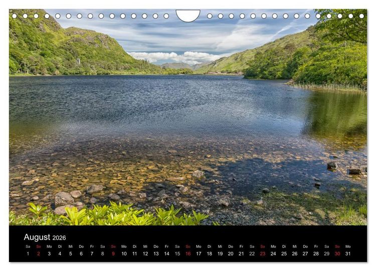 Produktbild: Irland - Zauberhafte Augenblicke (Wandkalender 2026 DIN A4 quer), CALVENDO Monatskalender