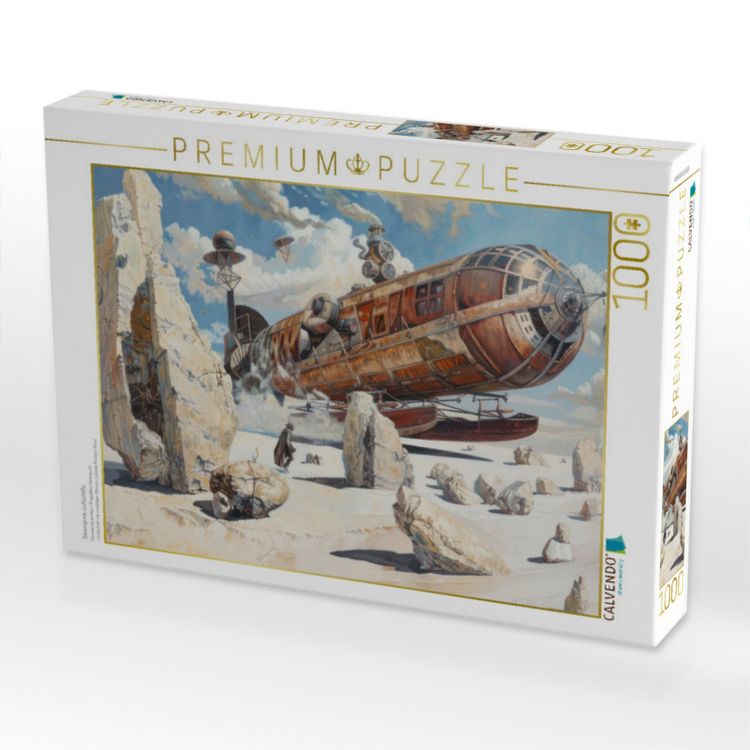 Produktbild: CALVENDO Puzzle Steampunk-Luftschiffe | 1000 Teile Lege-Gr&ouml;&szlig;e 64x48cm Foto-Puzzle f&uuml;r gl&uuml;ckliche Stunden