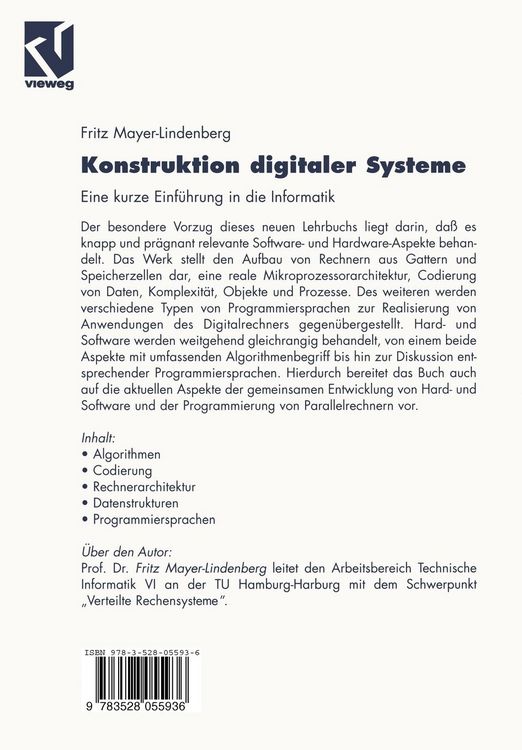 Produktbild: Konstruktion digitaler Systeme