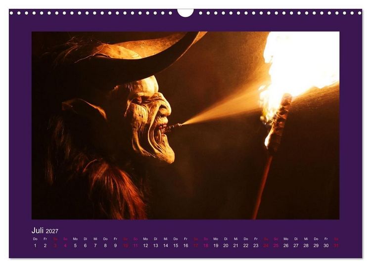 Produktbild: Tradition Rauhnacht (Wandkalender 2027 DIN A3 quer), CALVENDO Monatskalender
