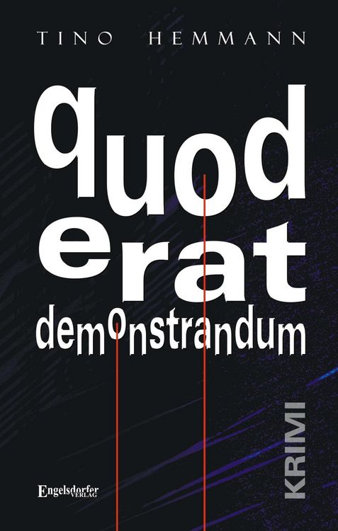 Produktbild: Quod erat demonstrandum. Krimi