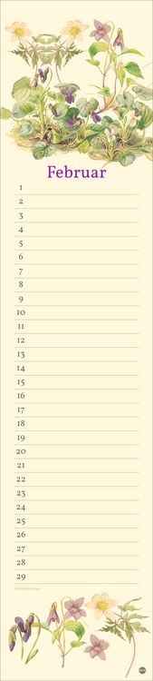 Produktbild: Edith Holden: Geburtstagskalender Langplaner