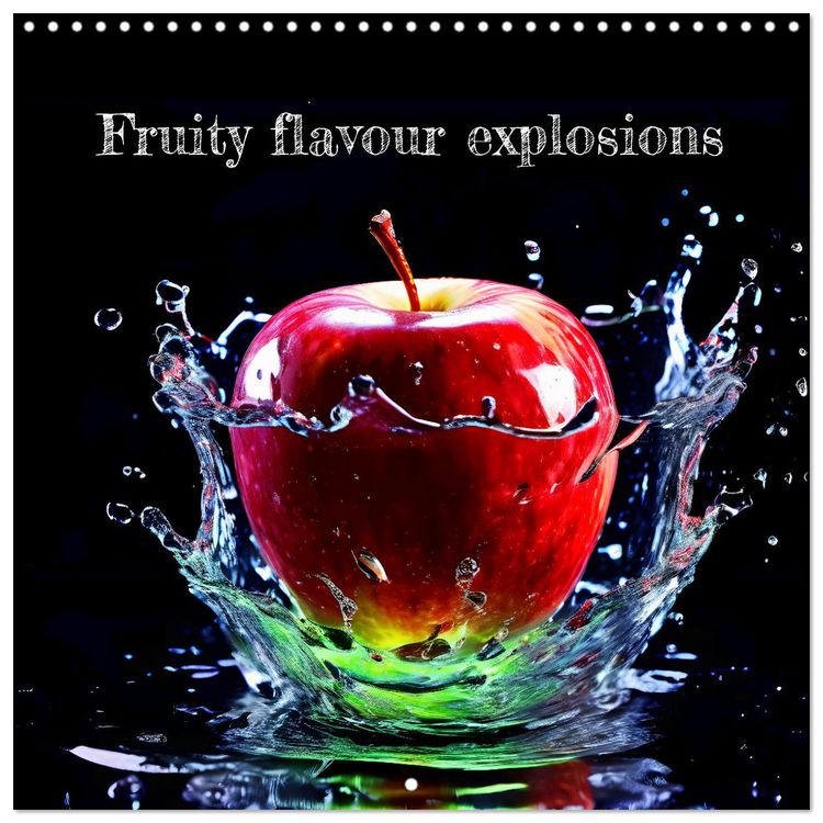 Produktbild: Fruity flavour explosions (Wall Calendar 2026 12 &times; 12 Inch) CALVENDO 12 Month Wall Calendar
