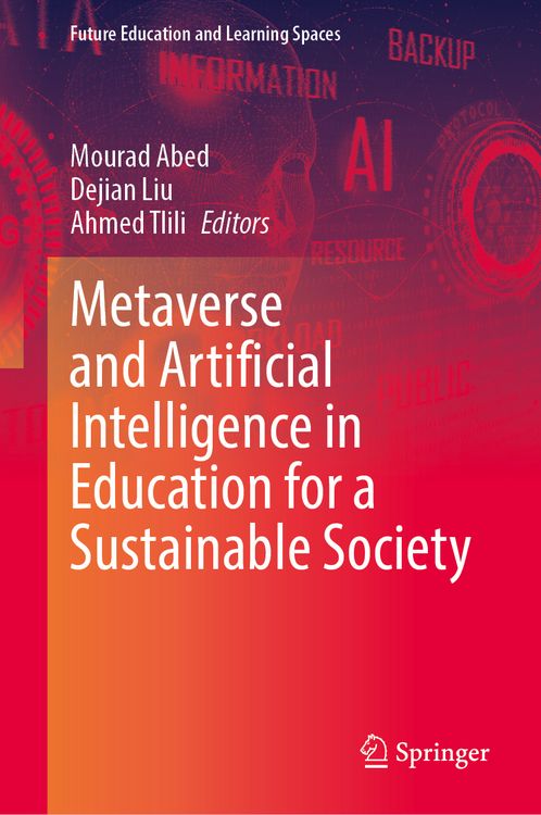Produktbild: Metaverse and Artificial Intelligence in Education for a Sustainable Society