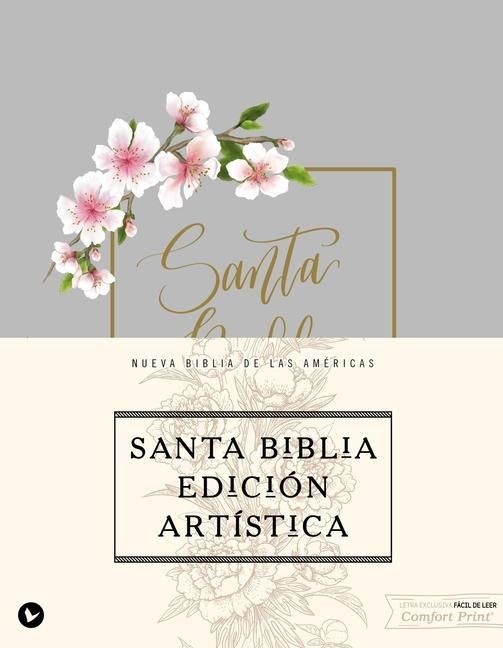 Produktbild: Nbla, Santa Biblia, Edici&oacute;n Art&iacute;stica, Tapa Dura/Tela, Arte Con Bordes Dorados, Palabras de Jes&uacute;s En Rojo, Comfort Print