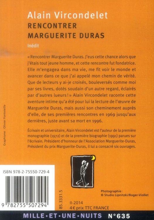Produktbild: Rencontrer Duras
