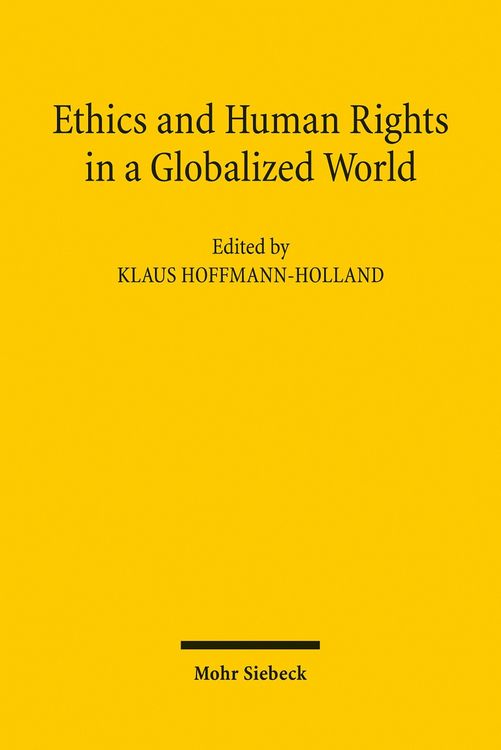 Produktbild: Ethics and Human Rights in a Globalized World