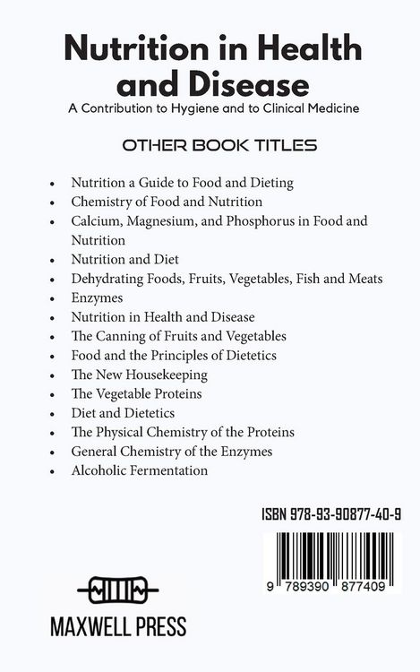 Produktbild: Nutriton in Health and Disease