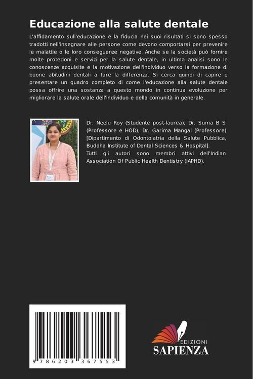Produktbild: Educazione alla salute dentale