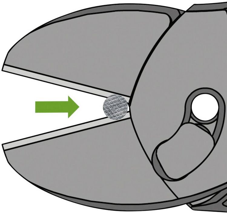 Produktbild: Knipex TwinForce 73 71 180 Werkstatt Kraft-Seitenschneider mit Facette 180mm