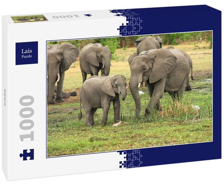 Produktbild: Lais Puzzle Elefant 1000 Teile