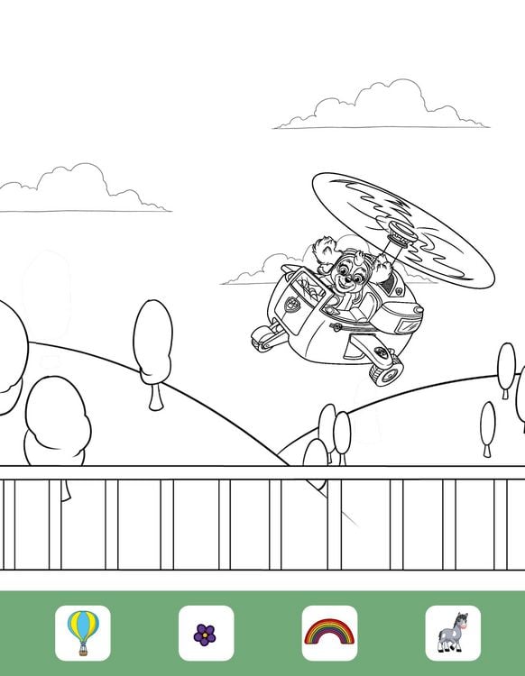 Produktbild: PAW Patrol Malbuch mit Zauberseiten