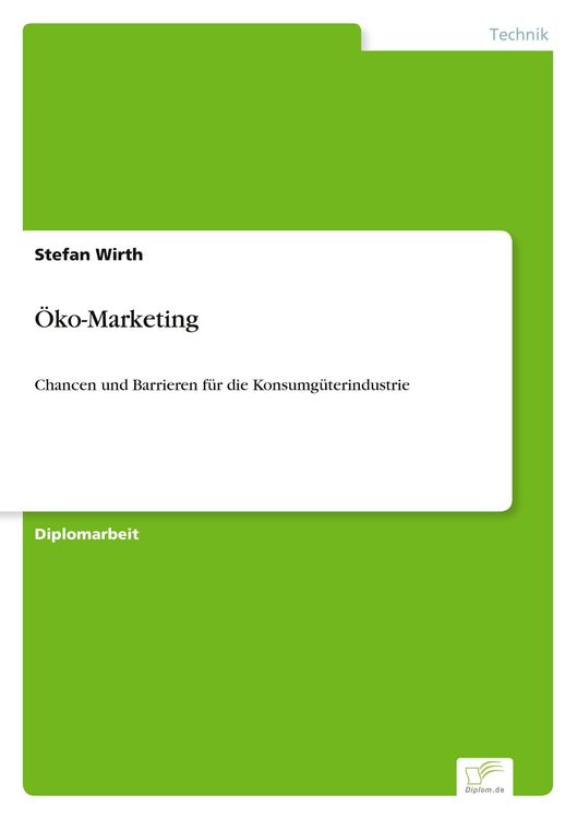 Produktbild: &Ouml;ko-Marketing