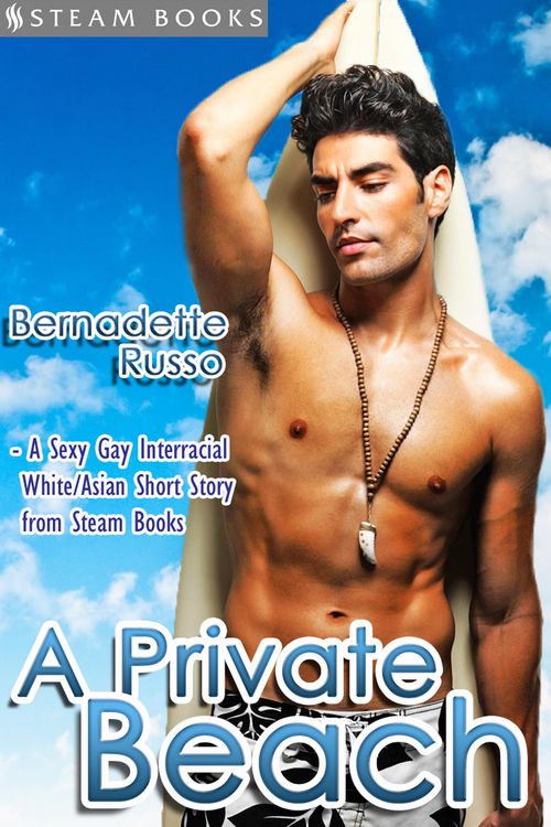 Produktbild: A Private Beach - Sexy Gay Interracial M/M White-on-Asian Erotica from Steam Books