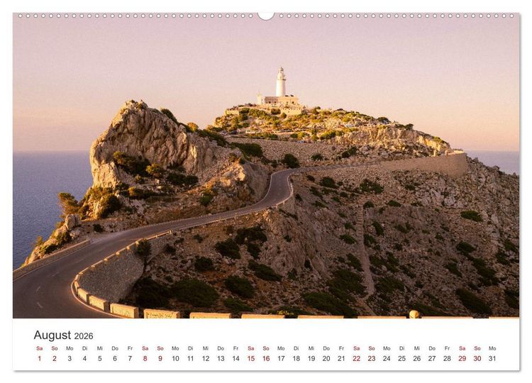 Produktbild: Mallorca - Eine traumhafte Reise nach Spanien. (Wandkalender 2026 DIN A2 quer), CALVENDO Monatskalender