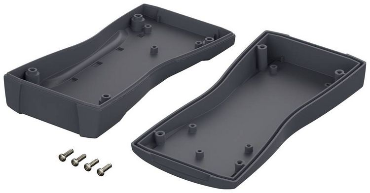 Produktbild: Bopla BOS STREAMLINE BS 600 F-7024 Hand-Geh&auml;use 159.4 x 77.9 x 33.5 ABS Graphit, Grau 1St.