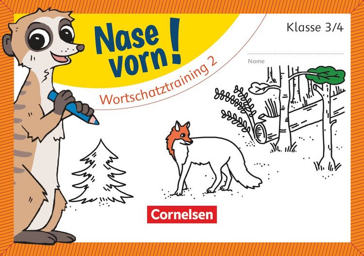 Produktbild: Nase vorn! - Deutsch - &Uuml;bungshefte - 3./4. Schuljahr
