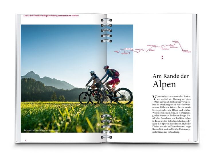 Produktbild: KOMPASS Radreisef&uuml;hrer Bodensee-K&ouml;nigssee Radweg
