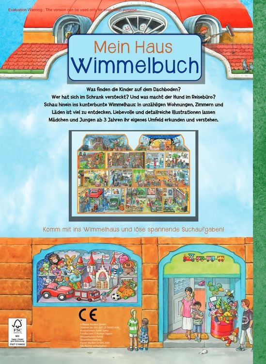 Produktbild: Mein Haus Wimmelbuch