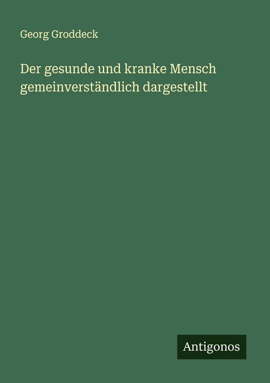 Produktbild: Der gesunde und kranke Mensch gemeinverst&auml;ndlich dargestellt