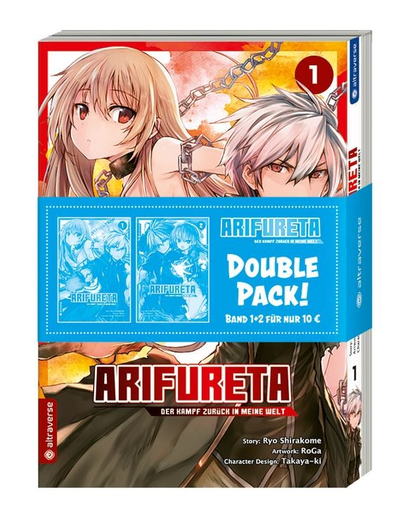 Produktbild: Arifureta - Der Kampf zur&uuml;ck in meine Welt Double Pack 01 & 02