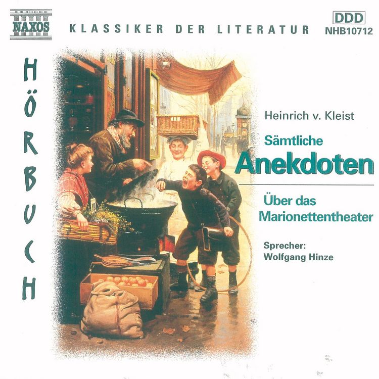 Produktbild: Sämtliche Anekdoten - Über das Marionettentheater