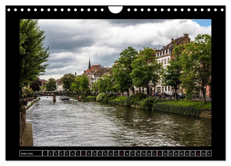 Produktbild: Strasbourg La Petite France (Calendrier mural 2026 DIN A4 vertical), CALVENDO calendrier mensuel