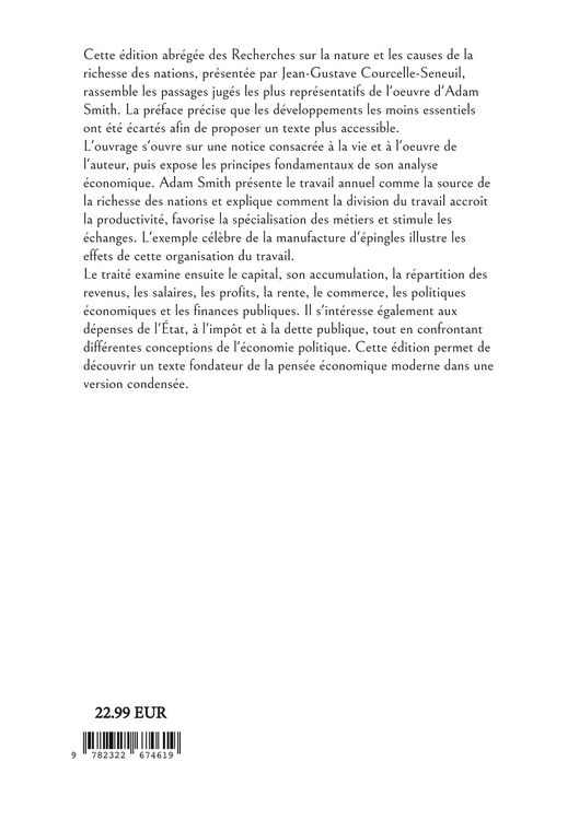 Produktbild: Richesse des nations