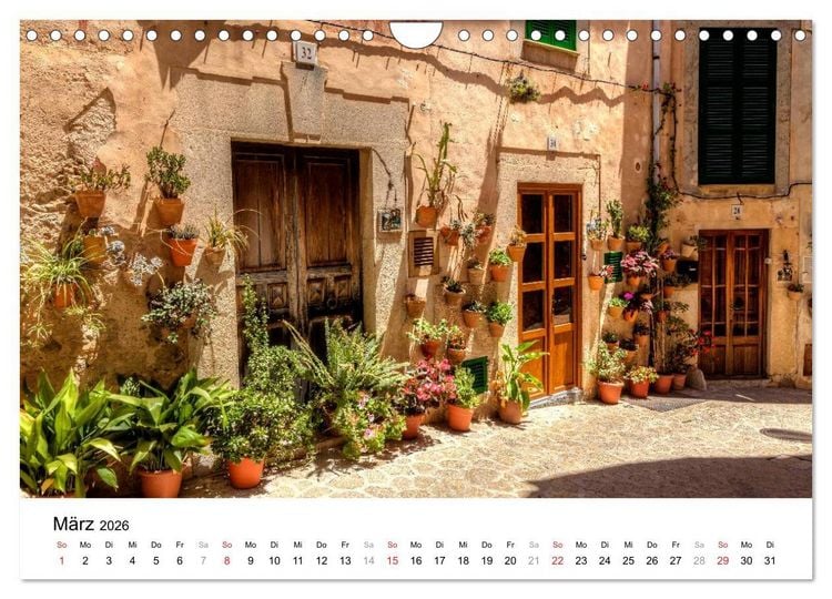 Produktbild: Mallorca - Trauminsel des S&uuml;dens (Wandkalender 2026 DIN A4 quer), CALVENDO Monatskalender