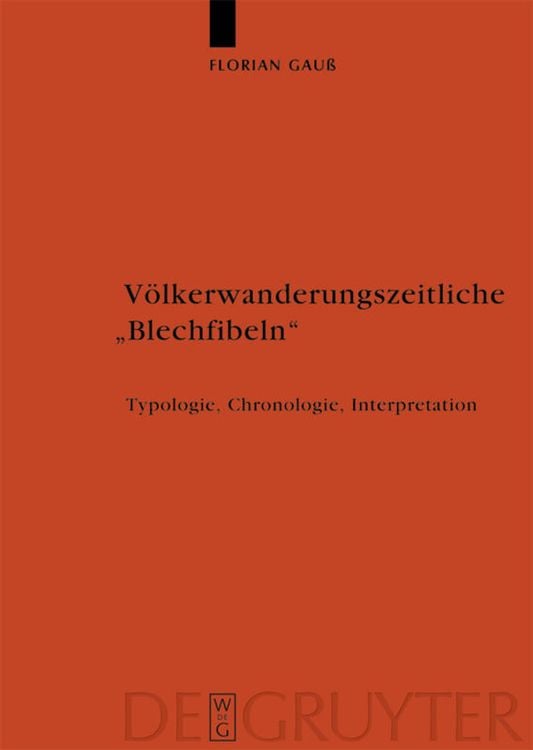 Bild vom Artikel Völkerwanderungszeitliche "Blechfibeln" vom Autor Florian Gauss