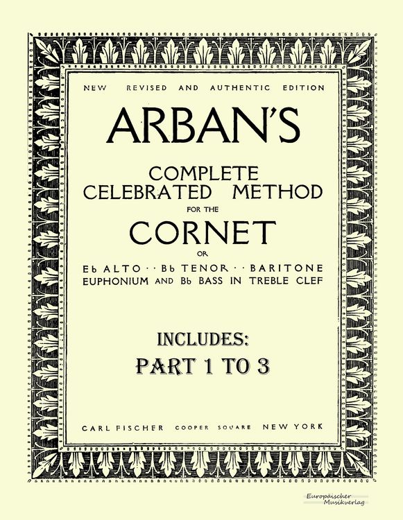 Produktbild: Arban&acute;s complete celebrated method for the cornet