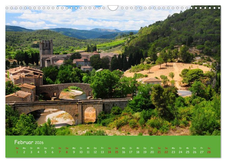 Produktbild: Quer durch S&uuml;dfrankreich (Wandkalender 2026 DIN A3 quer), CALVENDO Monatskalender