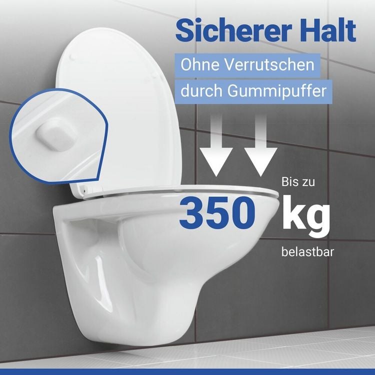 Produktbild: WC Sitz Mod. Yak, Toilettendeckel mit Absenkautomatik und Motiv