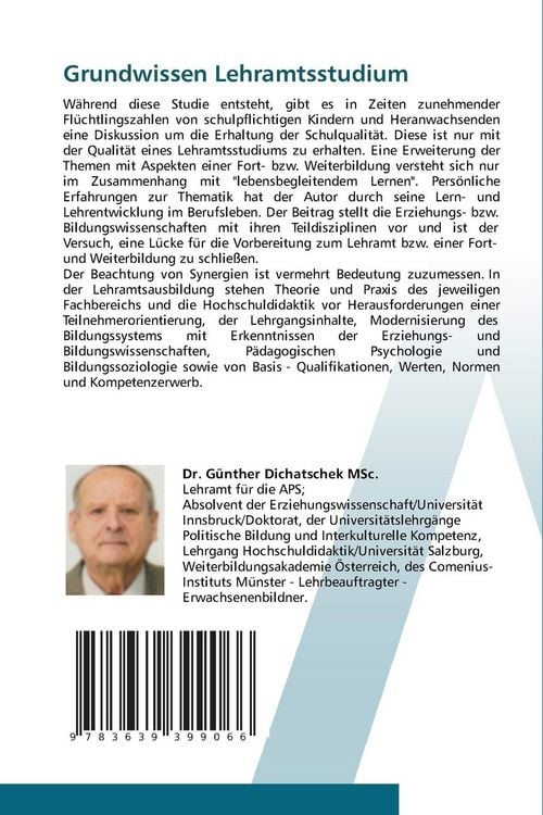 Produktbild: Grundwissen Lehramtsstudium