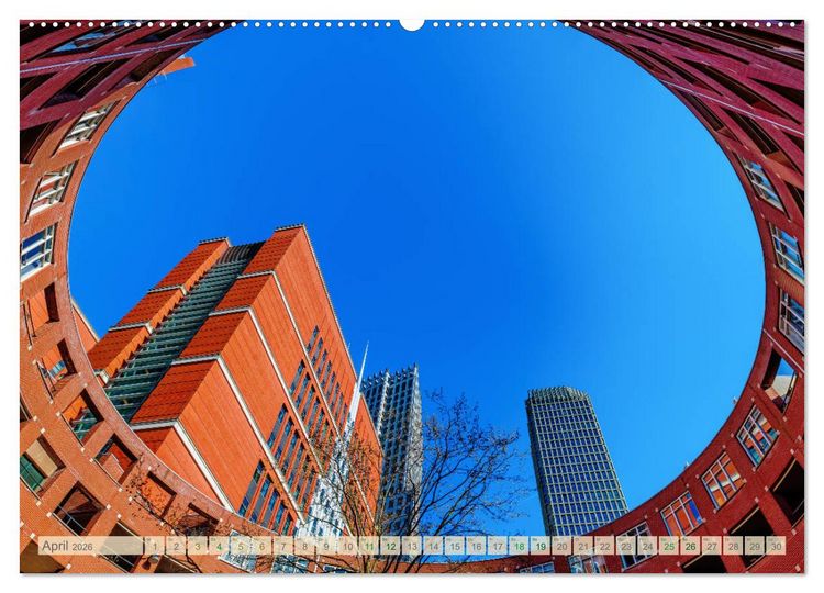 Produktbild: Oben - Bilder aus der Froschperspektive (hochwertiger Premium Wandkalender 2026 DIN A2 quer), Kunstdruck in Hochglanz