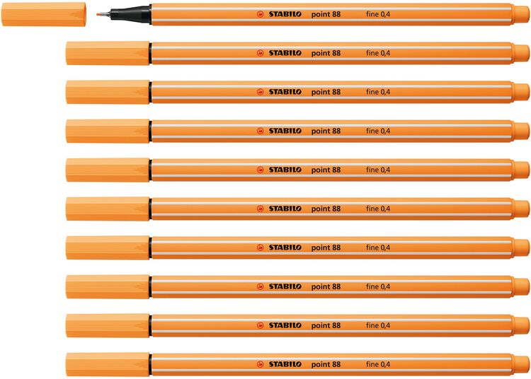 Produktbild: STABILO point 88 papaya