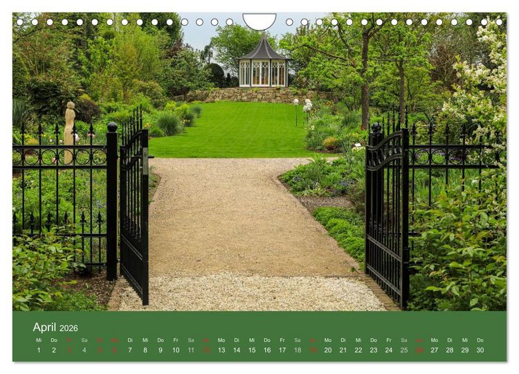 Produktbild: G&auml;rten in Westfalen &ouml;ffnen ihre Pforten (Wandkalender 2026 DIN A4 quer), CALVENDO Monatskalender