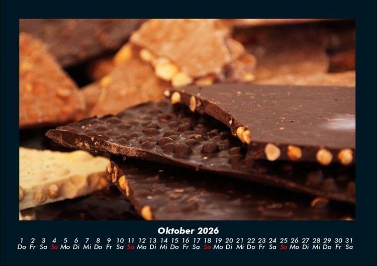Produktbild: World of Sweets 2026 Fotokalender DIN A4