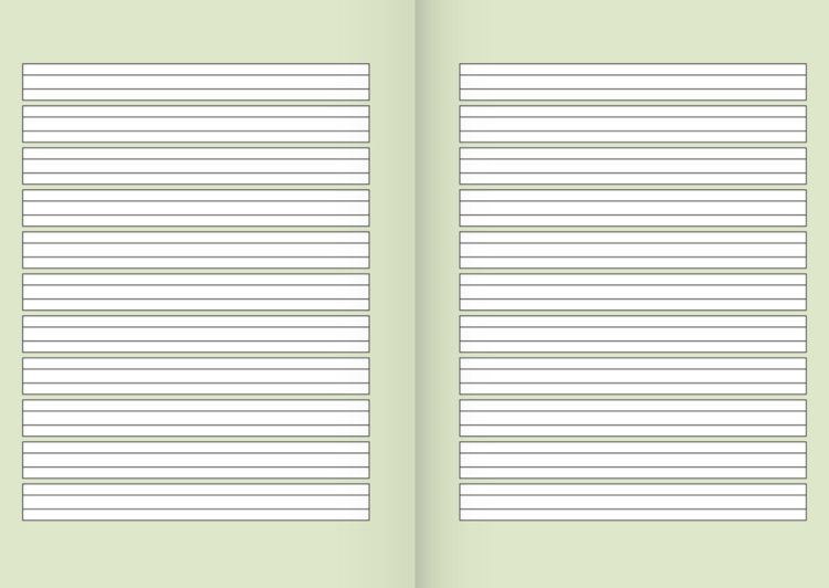 Produktbild: Schulheft | A5, Lineatur 1, 16 Blatt, mehrfarbig