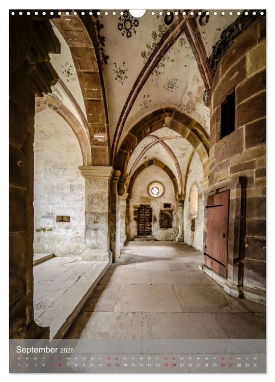 Produktbild: Kloster Maulbronn - Alte Mauern (Wandkalender 2026 DIN A3 hoch), CALVENDO Monatskalender