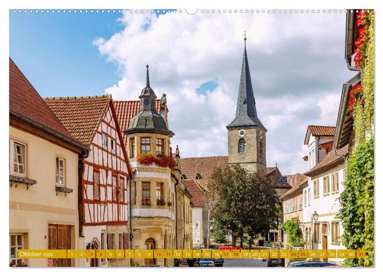 Produktbild: Faszination Oberfranken (Wandkalender 2026 DIN A2 quer), CALVENDO Monatskalender