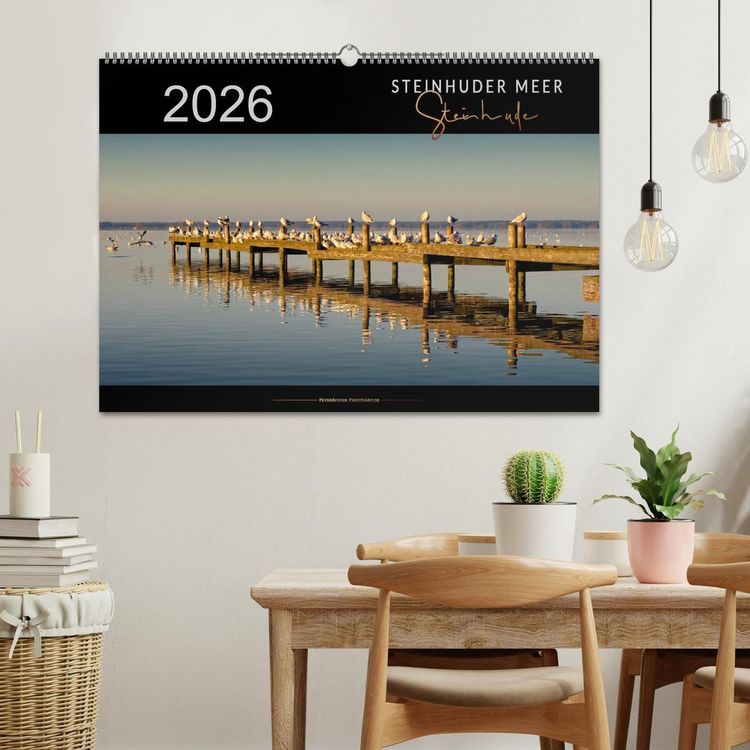 Produktbild: Steinhuder Meer - Steinhude (Wandkalender 2026 DIN A2 quer), CALVENDO Monatskalender