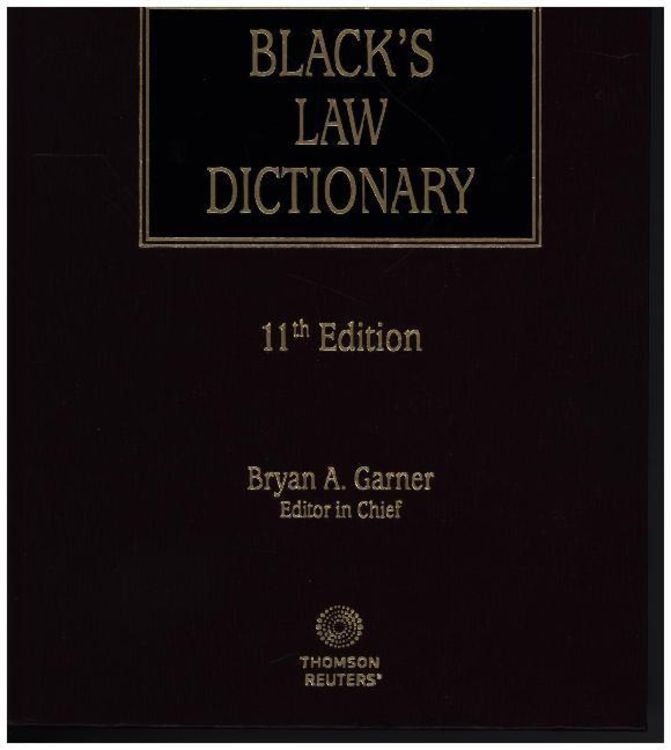 Produktbild: Black's Law Dictionary 11th Edition, Hardcover