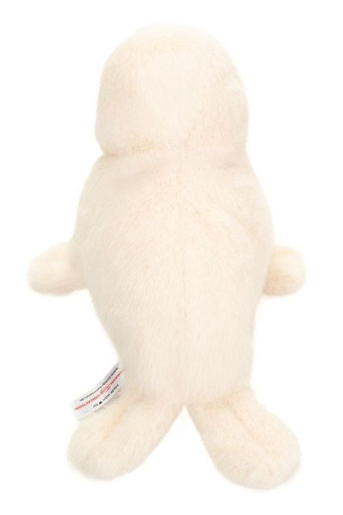 Produktbild: Teddy Hermann 90041 - Robbe wei&szlig;, Pl&uuml;sch, L&auml;nge: 25 cm